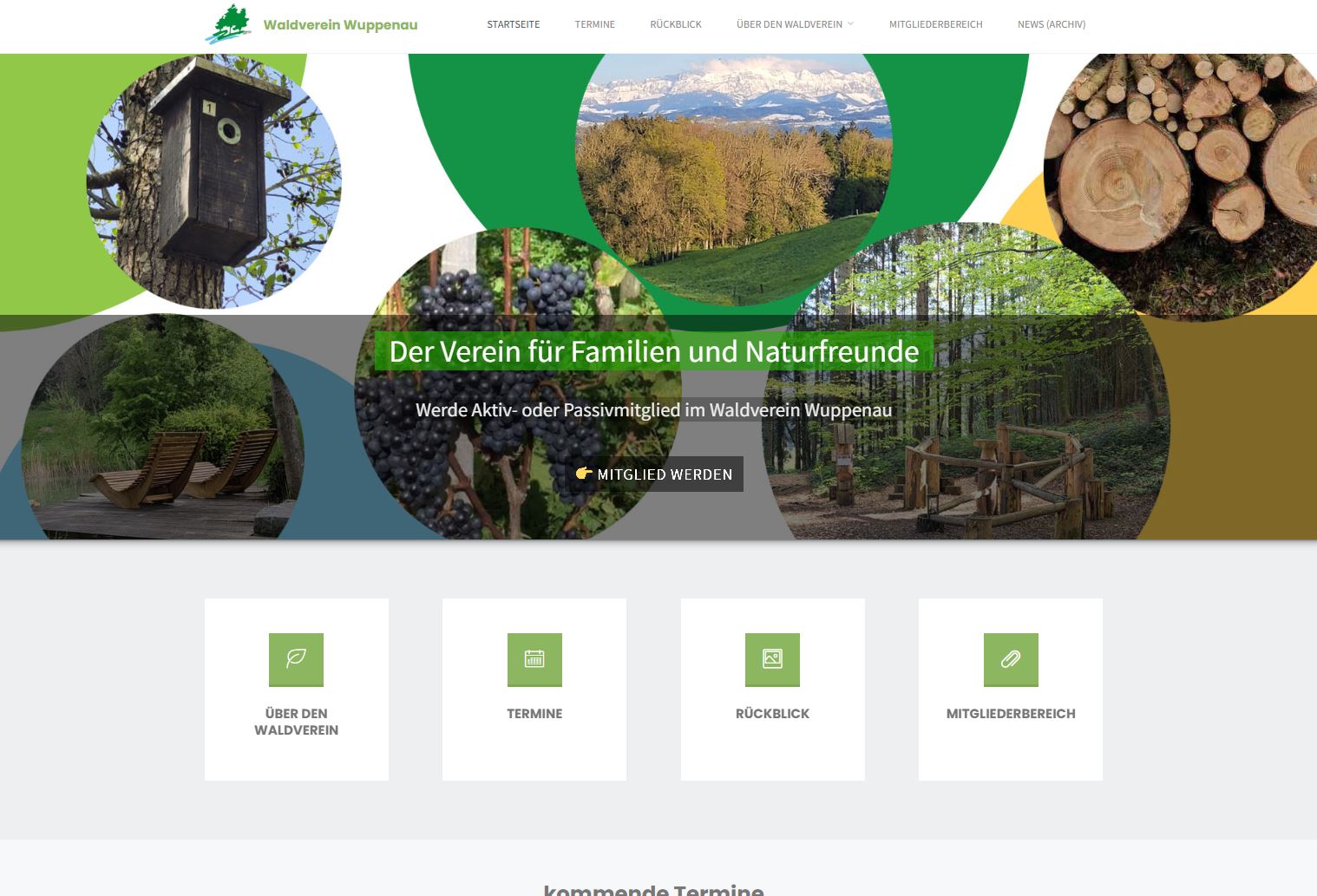 Neue Webseite